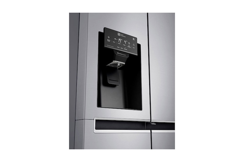 LG Frigorifero Side-By-Side Mega capacità Classe energetica F Door-in-Door™ No allaccio rete idrica, GSJ461DIDV