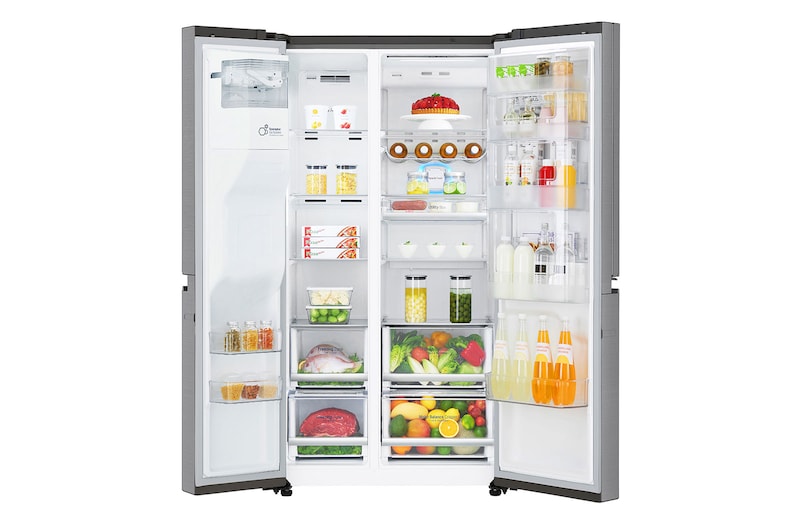 LG Frigorifero Smart Side-by-Side Classe energetica F Door-in-Door™ Allaccio rete idrica, GSJ960PZVZ