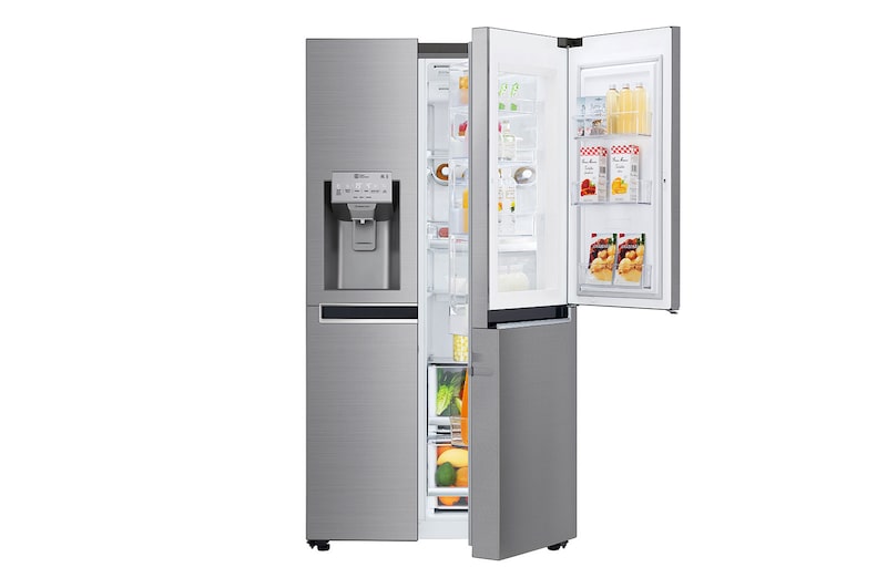 LG Frigorifero Smart Side-by-Side Classe energetica F Door-in-Door™ Allaccio rete idrica, GSJ960PZVZ