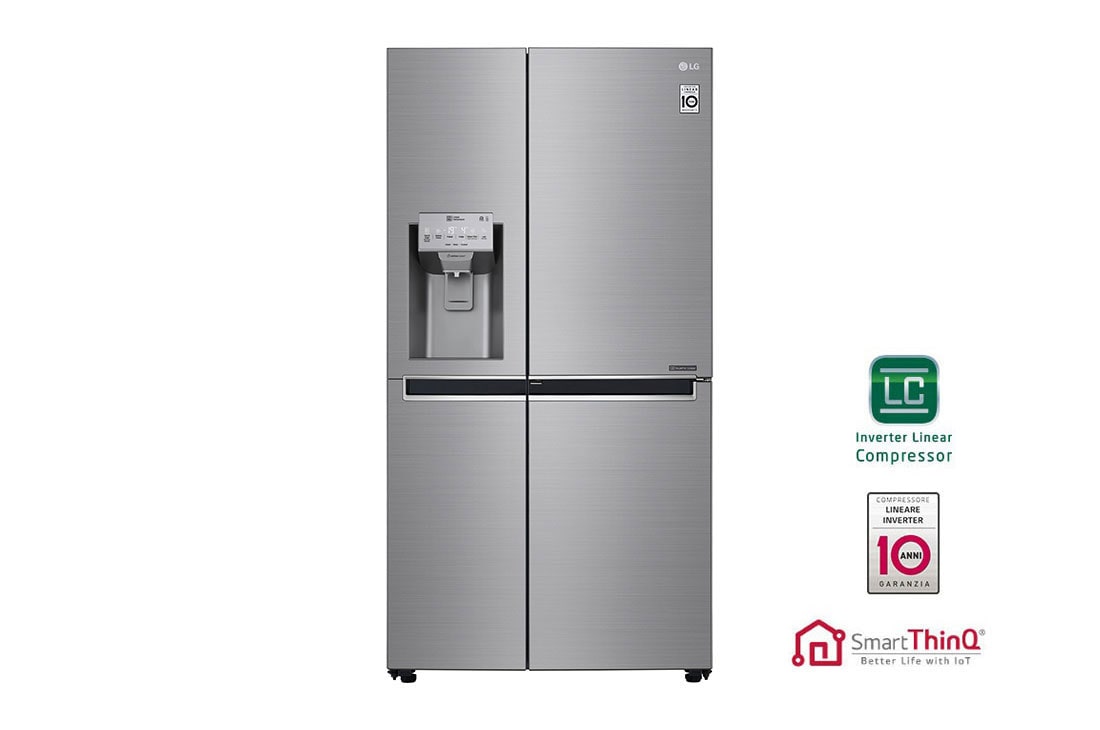 LG Frigorifero Smart SidebySide Classe energetica F DoorinDoor™ Allaccio rete idrica