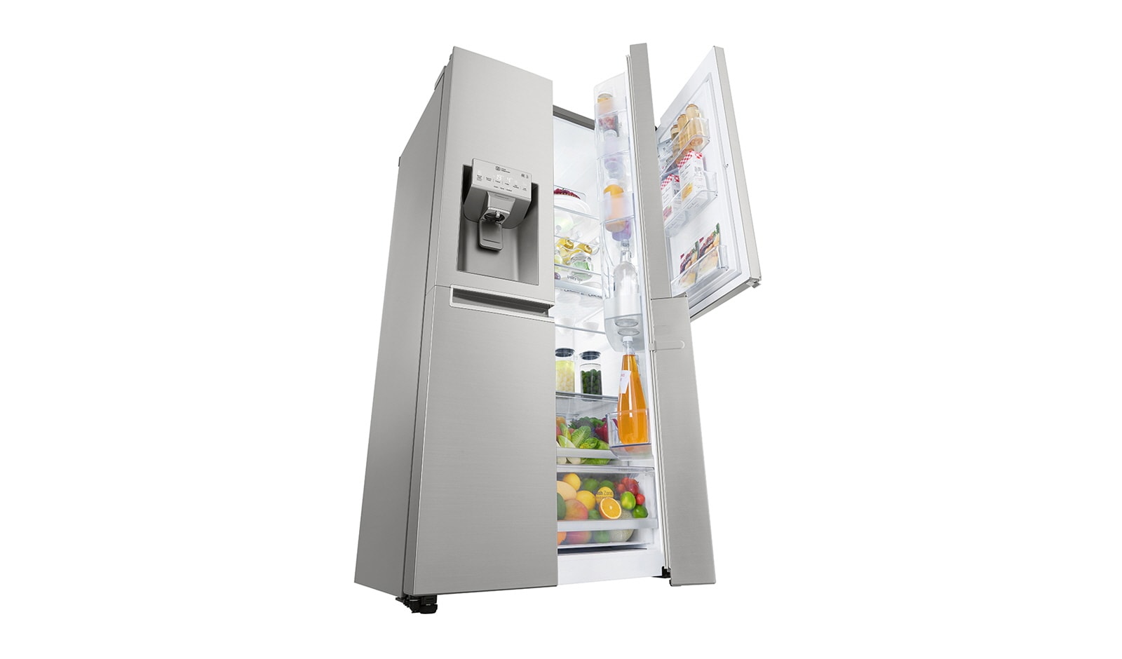 LG Frigorifero Side-By-Side Mega capacità  Door-in-Door™ No allaccio rete idrica, GSJ961NSBZ