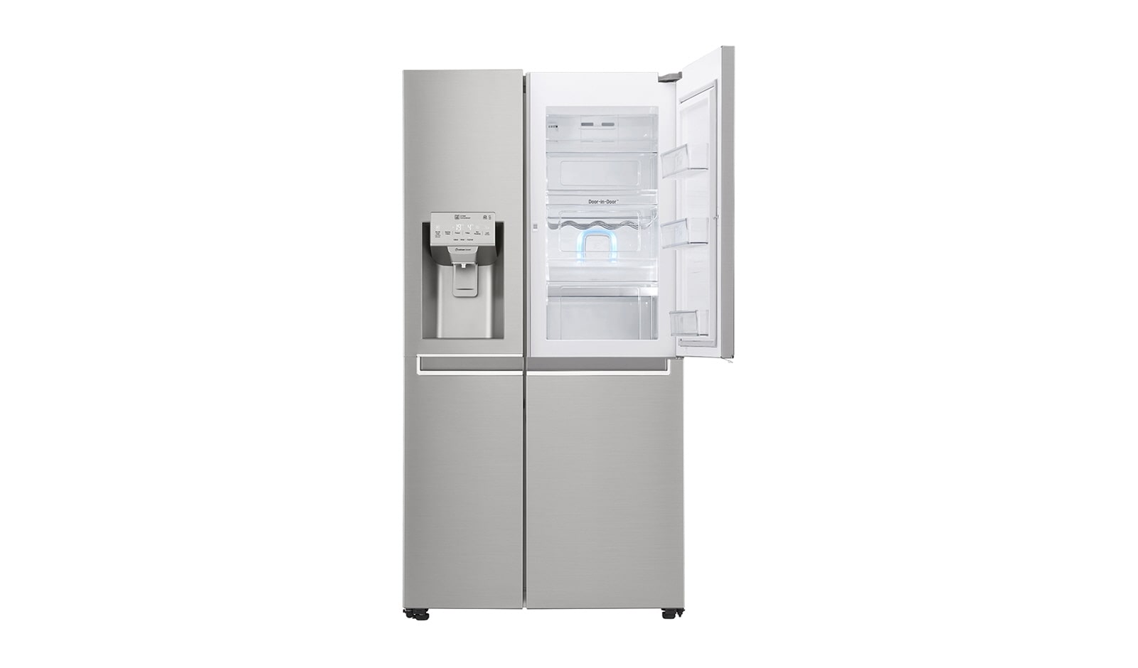 LG Frigorifero Side-By-Side Mega capacità  Door-in-Door™ No allaccio rete idrica, GSJ961NSBZ