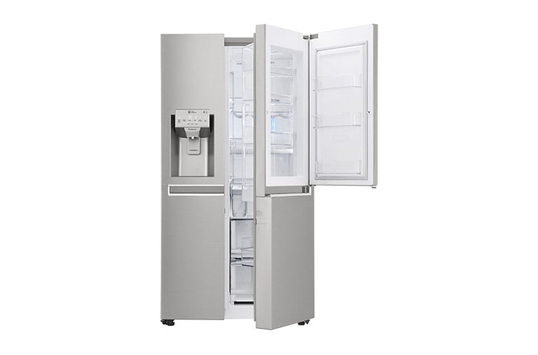 LG Frigorifero Side-By-Side Mega capacità  Door-in-Door™ No allaccio rete idrica, GSJ961NSBZ