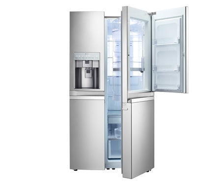 LG Frigorifero Side-By-Side Door in Door™ Total No Frost in  con Compressore Lineare Inverter garantito 10 anni., GSJ976NSBZ