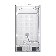 LG Frigorifero Side-by-Side Door-in-Door | Classe F, 634L | Dispenser senza allaccio, No frost, Compressore Lineare | Grigio, GSJV31DSXF
