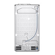 LG Frigorifero Side-by-Side Door-in-Door | Classe F, 635L | Wi-Fi, Dispenser con allaccio, Door&Linear Cooling, No frost | Nero, GSJV70WBTF