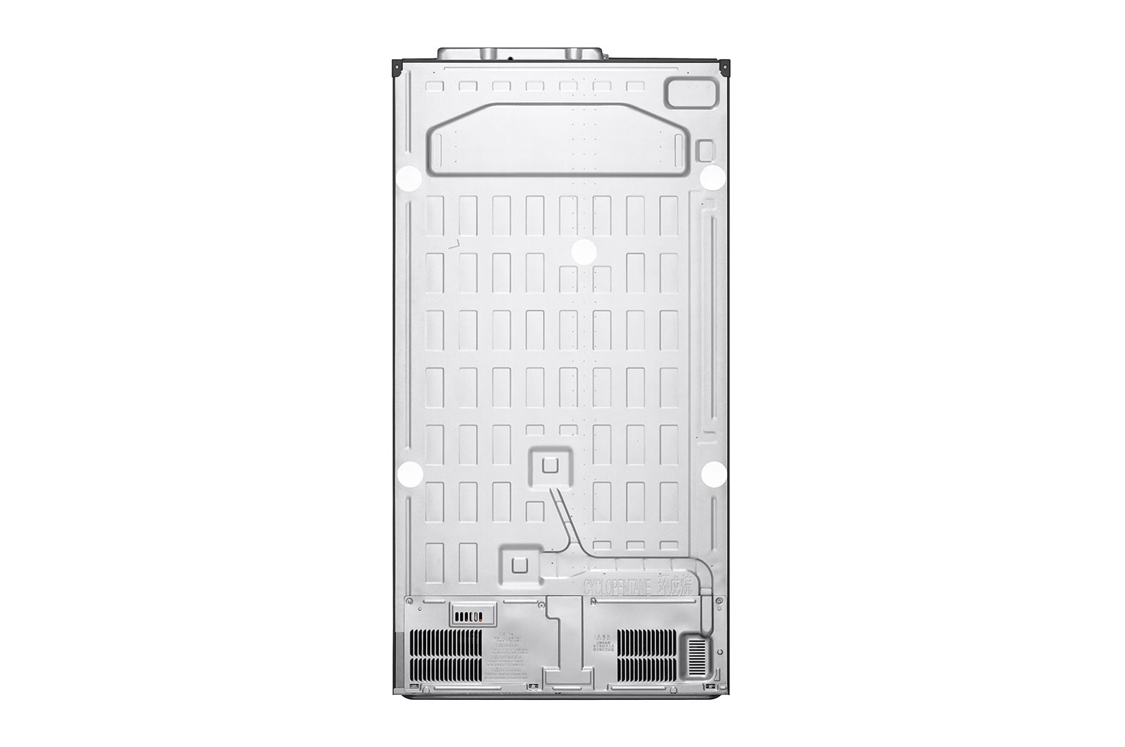 LG Frigorifero Side-by-Side Door-in-Door | Classe E, 635L | Wi-Fi, Dispenser con allaccio, UVnano, No frost | Inox, GSJV90PZAE