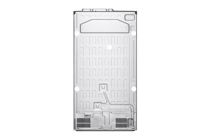 LG Frigorifero Side-by-Side Door-in-Door | Classe E, 635L | Wi-Fi, Dispenser con allaccio, UVnano, No frost | Inox, GSJV90PZAE