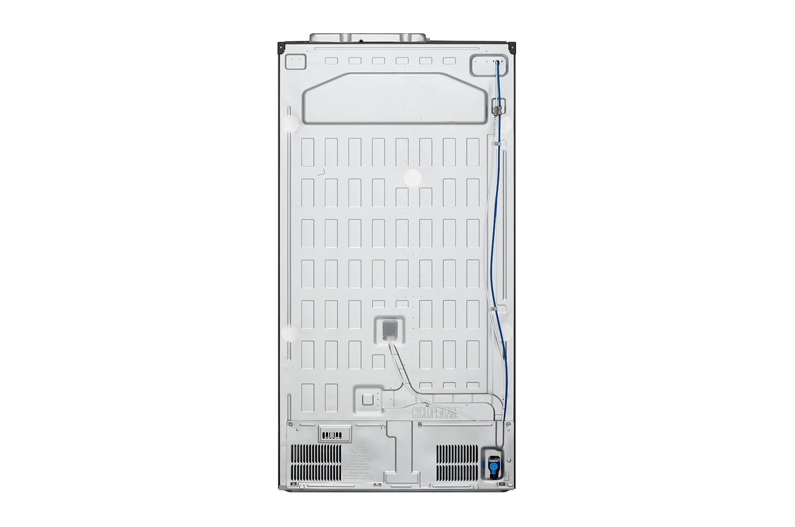 LG Frigorifero Side-by-Side Door-in-Door | Classe E, 635L | Wi-Fi, Dispenser senza allaccio, UVnano, No frost | Inox, GSJV91PZAE