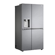 LG Frigorifero Side-by-Side Door-in-Door | Classe E, 635L | Wi-Fi, Dispenser senza allaccio, UVnano, No frost | Inox, GSJV91PZAE