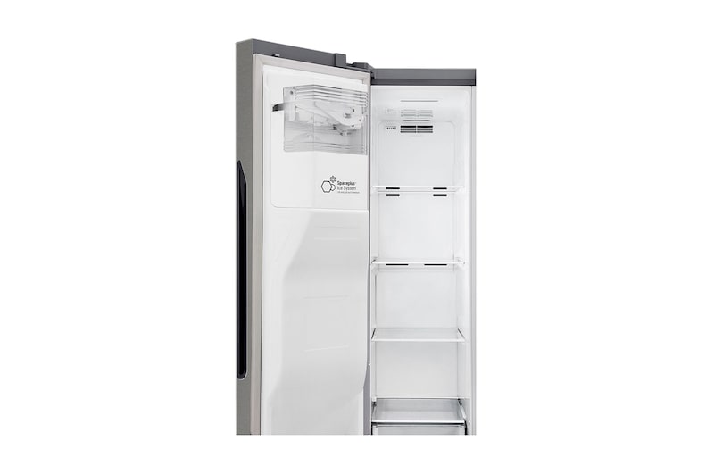 LG Frigorifero Side-By-Side Classe energetica F Allaccio rete idrica Display esterno LED, GSL360ICEZ