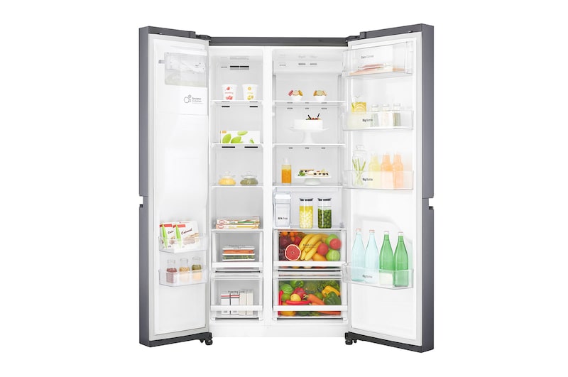 LG Frigorifero Side-By-Side Classe energetica F No allaccio rete idrica, GSL471ICEZ