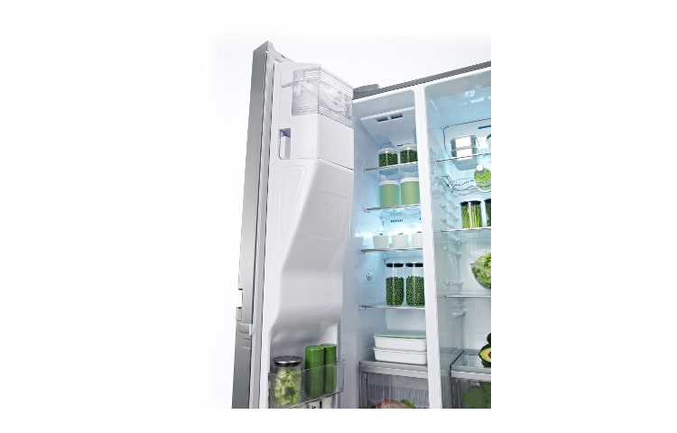 LG Frigorifero Side-By-Side  Allacciamento rete idrica, GSL545PZQZ