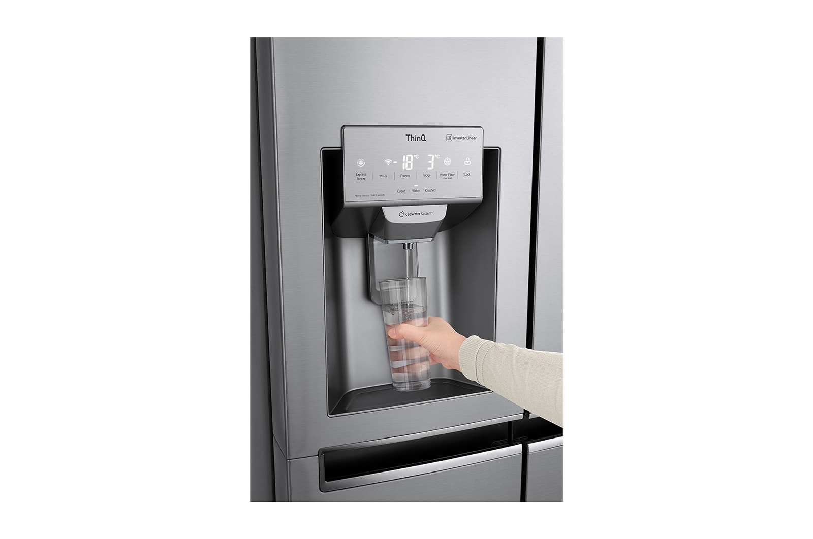 LG Frigorifero Side-by-Side Classe energetica F, GSL960PZUZ