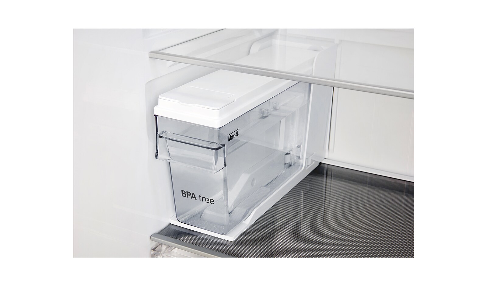 LG Frigorifero Side-By-Side Centum System™ Classe energetica A+++ -10% No allaccio rete idrica, GSL961NEAX