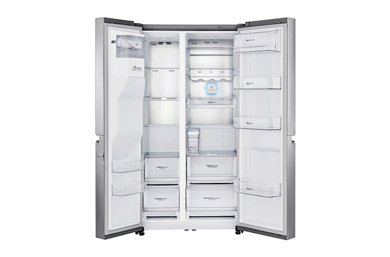 LG Frigorifero Side-By-Side Centum System™ Classe energetica A+++ -10% No allaccio rete idrica, GSL961NEAX