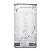 LG Frigorifero Side-by-Side | Classe D, 635L | Wi-Fi, Dispenser acqua e ghiaccio con allaccio, Smart Diagnosis, No frost | Inox, GSLV70PZTD