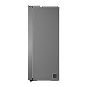 LG Frigorifero Side-by-Side | Classe F, 635L | Wi-Fi, Dispenser con allaccio, Door & Linear Cooling, No frost | Inox, GSLV70PZTM