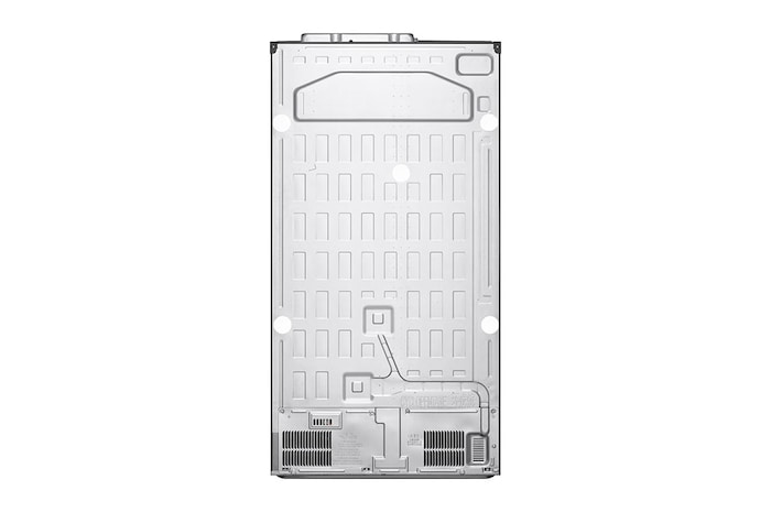 LG Frigorifero Side-by-Side | Classe D, 635L | Wi-Fi, Dispenser con allaccio, UVnano, No frost | Inox, GSLV90PZAD