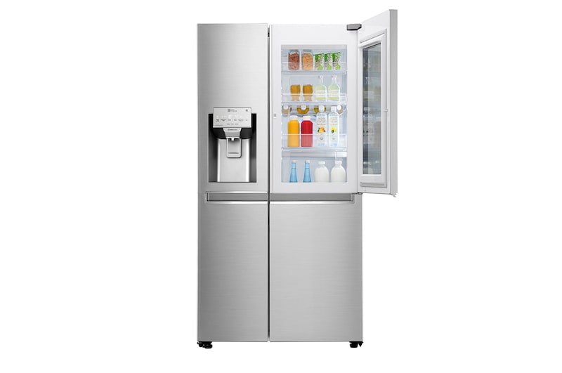 LG Frigorifero Smart Side-by-Side™ InstaView™ Classe energetica F Door-in-Door® Allaccio rete idrica, GSX960NSVZ
