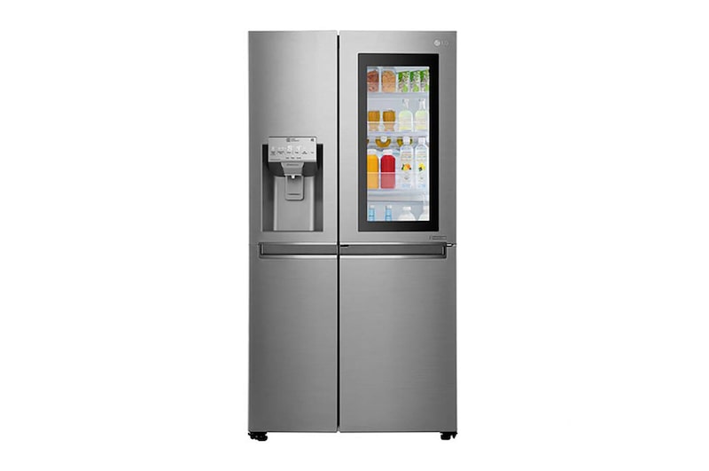 LG Frigorifero Smart Side-by-Side InstaView™ Classe energetica F Door-in-Door™ No Allaccio rete idrica, GSX961PZVZ