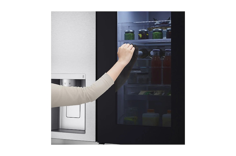 LG Frigorifero Side-by-Side con dispenser, GSXV91BSAF