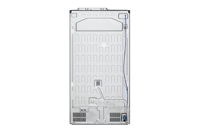 LG Frigorifero Side-by-Side InstaView Door-in-Door | Classe E, 635L | Wi-Fi, Dispenser senza allaccio, UVnano, No frost | Nero, GSXV91MCAE