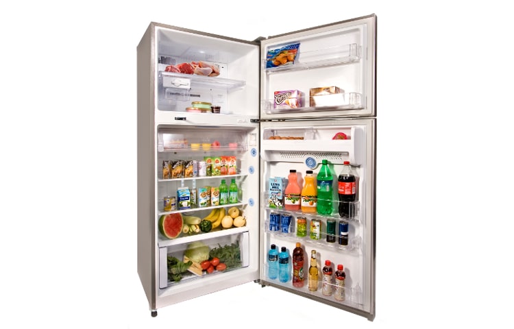 LG Doppia Porta LG: Total No Frost con 20% di risparmio energetico. Colore Inox Platinum, GT5247PVFW