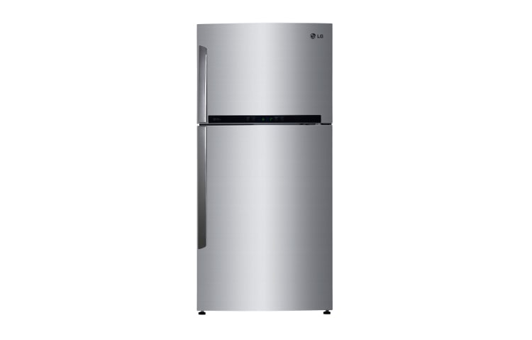 Vista frontale di Doppia Porta LG: massime prestazioni di conservazione e risparmio energetico GT9176PVFW