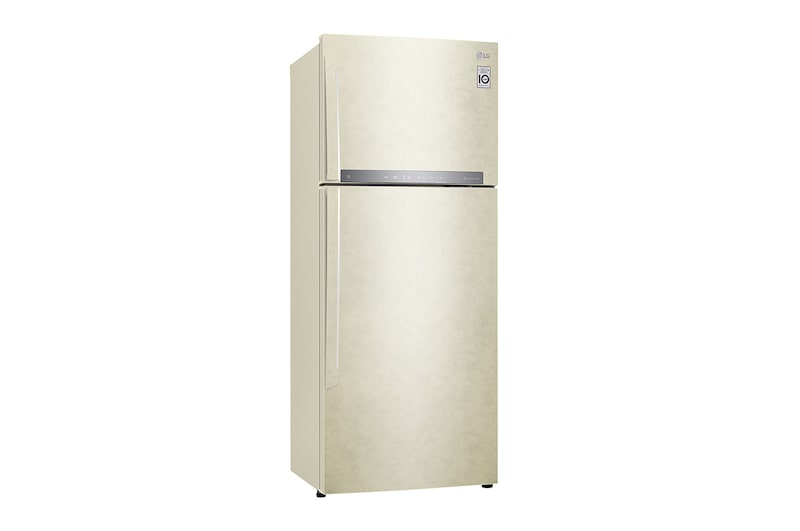 LG Frigorifero doppia porta | Classe E, 438L | Wi-Fi, Door&Linear Cooling, Gestione umidità, Maniglie esterne, No frost | Sabbia, GTB574SEHZD