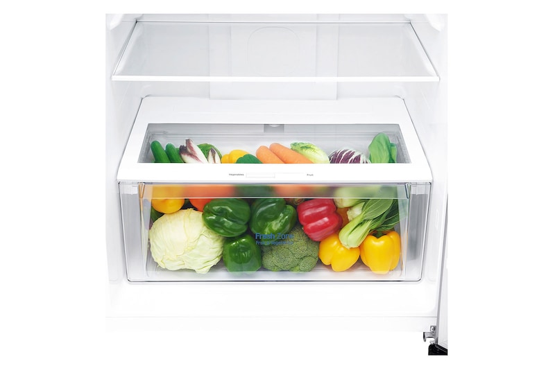 LG Frigorifero Smart Doppia Porta Classe energetica F Door-Cooling™ Wi-Fi Maniglie integrate, GTB583PZCZD