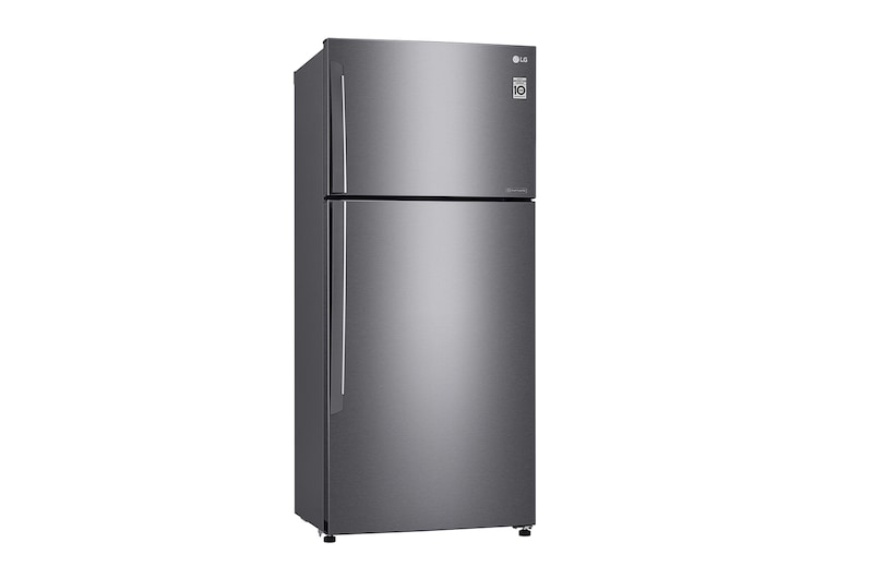 LG Frigorifero doppia porta | Classe F, 509L | Gestione umidità, Fabbricatore del ghiaccio, Maniglie esterne, No frost | Grafite, GTB744DSCV