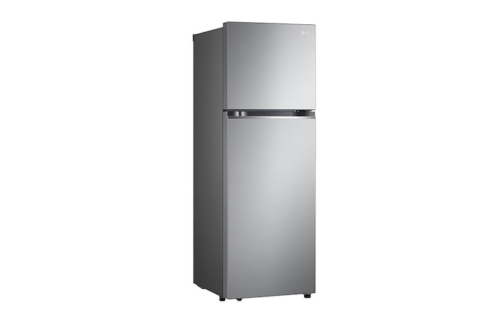 LG Frigorifero doppia porta 60cm | Classe E, 335L | Porte piatte, Door & Linear Cooling, Maniglie integrate, No frost | Inox, GTBV38PZGKD