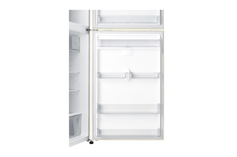 LG Frigorifero doppia porta | Classe E, 509L | Wi-Fi, Dispenser senza allaccio, Door & Linear Cooling, Gestione umidità | Sabbia, GTF744SEPZD