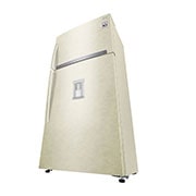 LG Frigorifero doppia porta | Classe E, 592L | Wi-Fi, Door&Linear Cooling, Gestione umidità, Dispenser acqua, No frost | Sabbia, GTF916SEPYD
