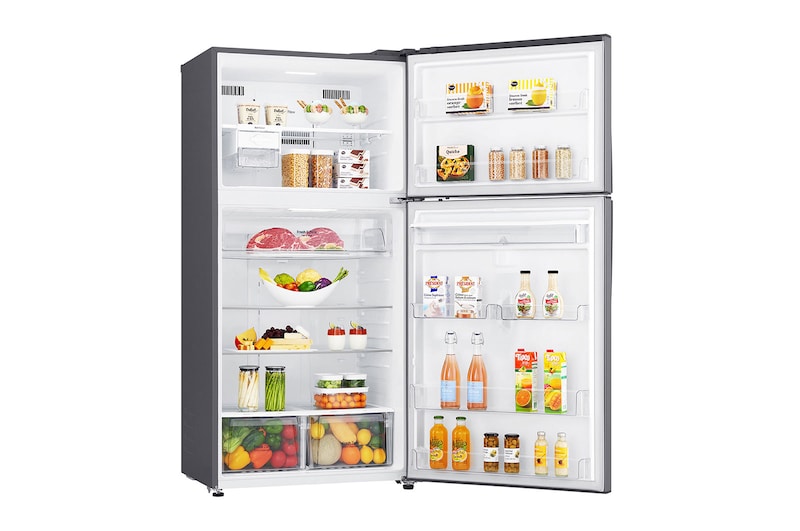 LG Frigorifero Smart Doppia Porta Classe energetica A++ Door-Cooling™ Wi-Fi Maniglie a barra Drink Dispenser, GTF925PZPZD