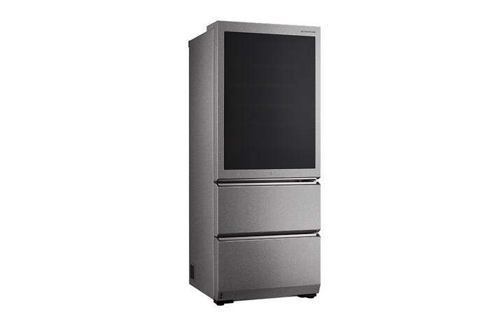 LG SIGNATURE Cantinetta vino InstaView | Classe E, 422L | Wi-Fi, Optimal Preservation Technology™, No frost | Inox satinato, LSR200W