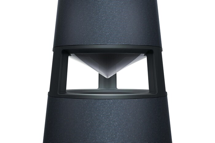 LG XBOOM 360 Speaker con Audio Omnidirezionale da 120W e Illuminazione emozionale, RP4G