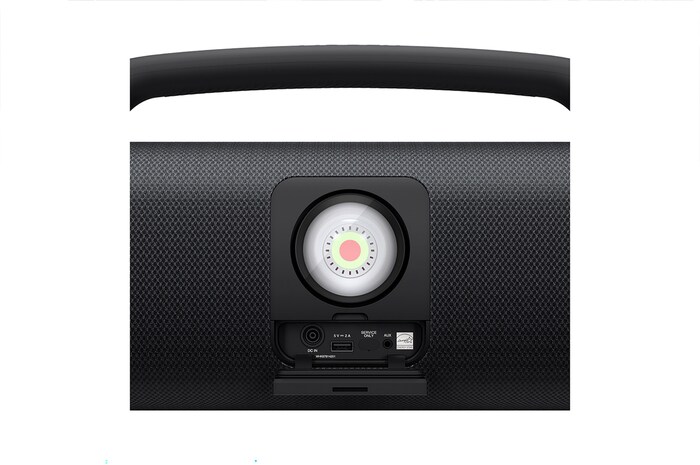 LG XBOOM Go | Speaker Bluetooth 80W Serie XG9 | Sound Boost, Illuminazione strobo, IP67, Autonomia 24 ore | Black, XG9QBK