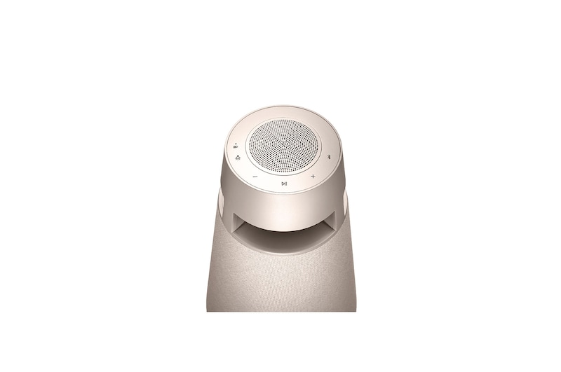 LG XBOOM 360 | Speaker omnidirezionale 50W Serie XO3 | Illuminazione emozionale, IP54, Bluetooth 5.1, Autonomia 24 ore | Beige, XO3QBE