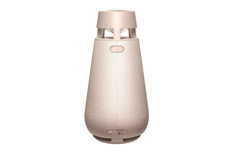 LG XBOOM 360 | Speaker omnidirezionale 50W Serie XO3 | Illuminazione emozionale, IP54, Bluetooth 5.1, Autonomia 24 ore | Beige, XO3QBE