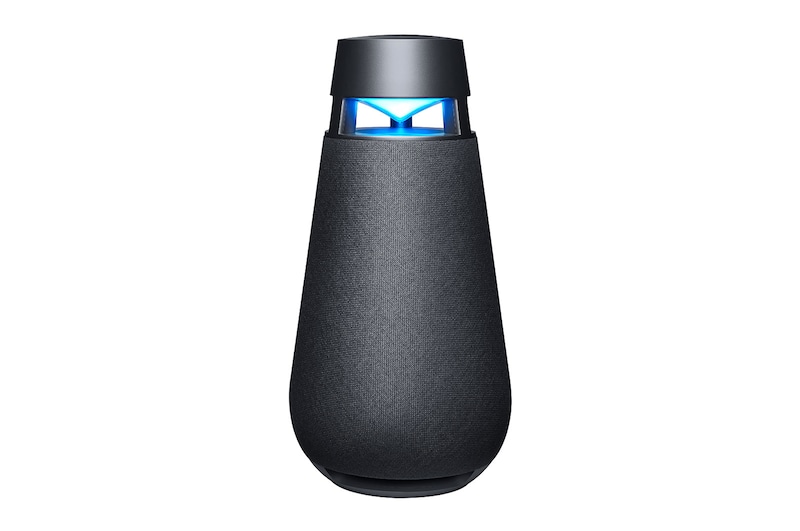 LG XBOOM 360 | Speaker omnidirezionale 50W Serie XO3 | Illuminazione emozionale, IP54, Bluetooth 5.1, Autonomia 24 ore | Black, XO3QBK