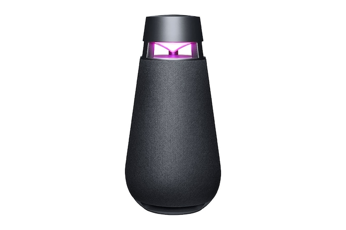 LG XBOOM 360 | Speaker omnidirezionale 50W Serie XO3 | Illuminazione emozionale, IP54, Bluetooth 5.1, Autonomia 24 ore | Black, XO3QBK