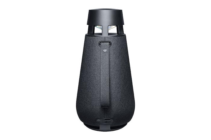 LG XBOOM 360 | Speaker omnidirezionale 50W Serie XO3 | Illuminazione emozionale, IP54, Bluetooth 5.1, Autonomia 24 ore | Black, XO3QBK