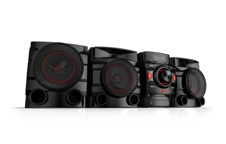 LG XBOOM Sistema audio Mini Hi-Fi 2.1 ch da 600W con subwoofer e compatibile Bluetooth., CM4541