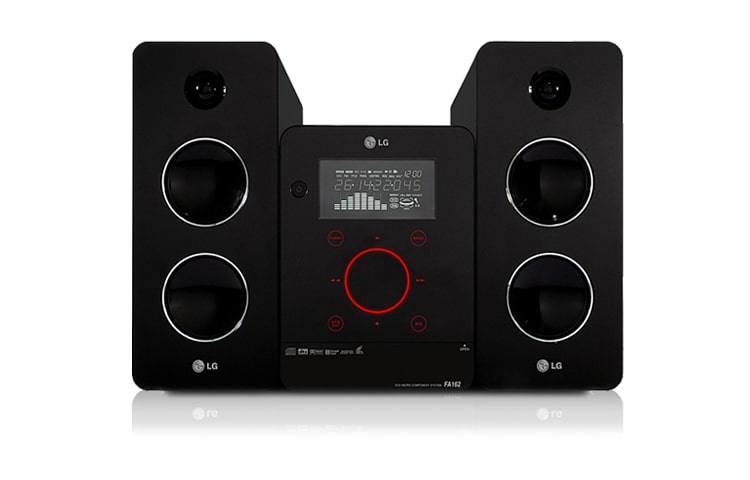 Vista frontale di Sistemi Hi-Fi Micro FA162