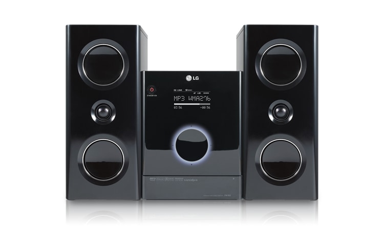 Vista frontale di Sistemi Hi-Fi Micro FA163
