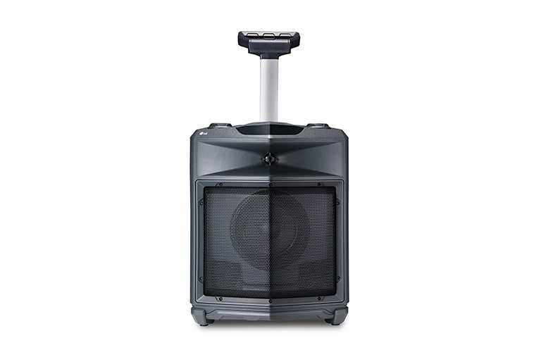 LG XBOOM Mini Hi-Fi OneBody 50W Bluetooth Wireless Maniglia telescopica e rotelle, FJ3