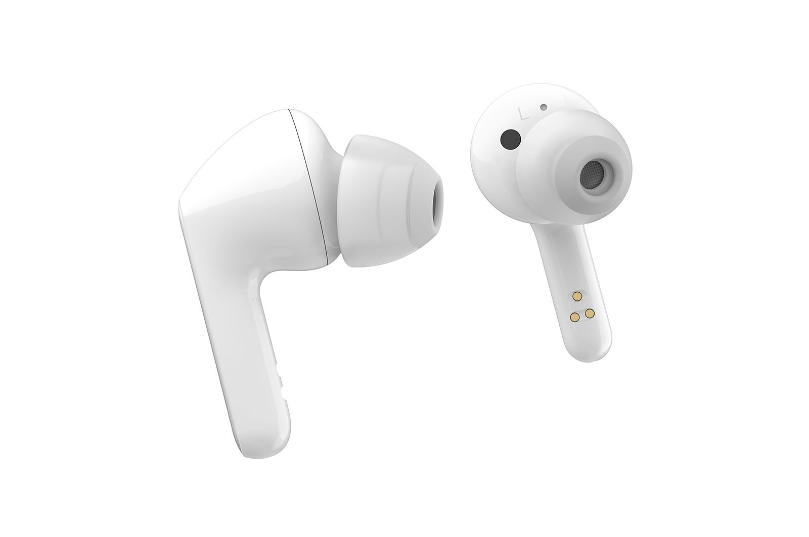 LG Tone Free FN4 White Cuffie True Wireless Bluetooth Meridian Audio, FN4.ABEUWH