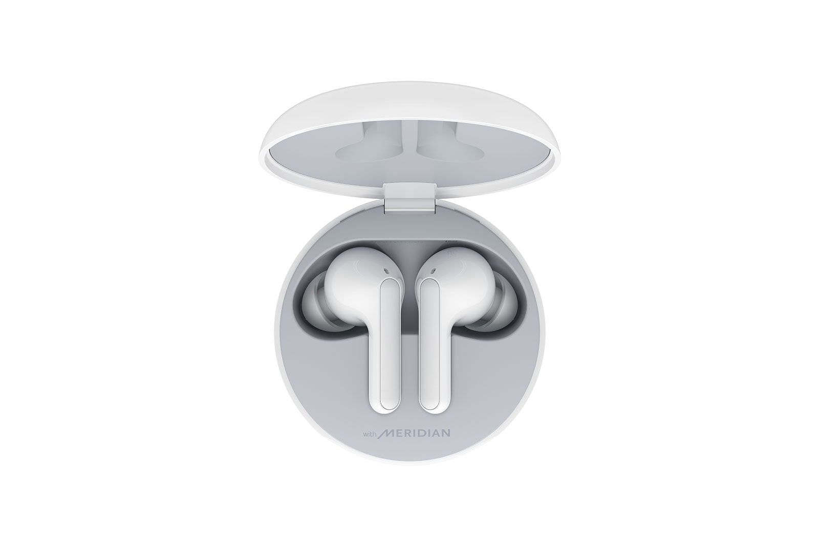 LG Tone Free FN4 White Cuffie True Wireless Bluetooth Meridian Audio, FN4.ABEUWH